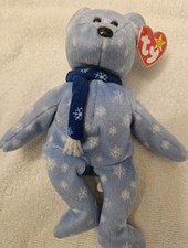 TY Beanie Baby Rare Retired Original Mint Condition 1999 Holiday Teddy Rare
