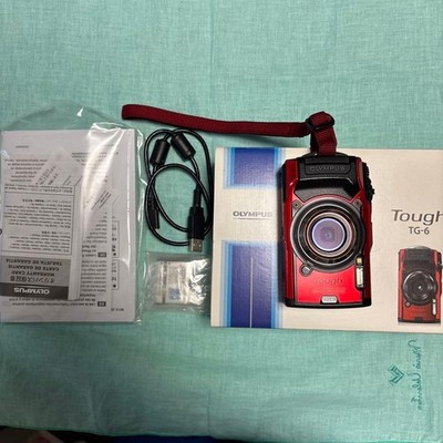 OLYMPUS Tough TG-6 kompakte Digitalkamera getestet funktionierender Verkäufer...