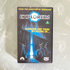 CIC Video Explorers VHS Tape PAL U Rated Sci-Fi & Fantasy Big Box Ex Rental
