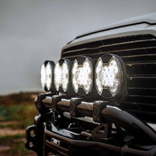 Kc Hilites Slimlite 8 In. Led - Light Shield - Clear