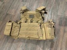 Condor MOPC Modular Operator Plate Carrier - Coyote Brown - With Pouches