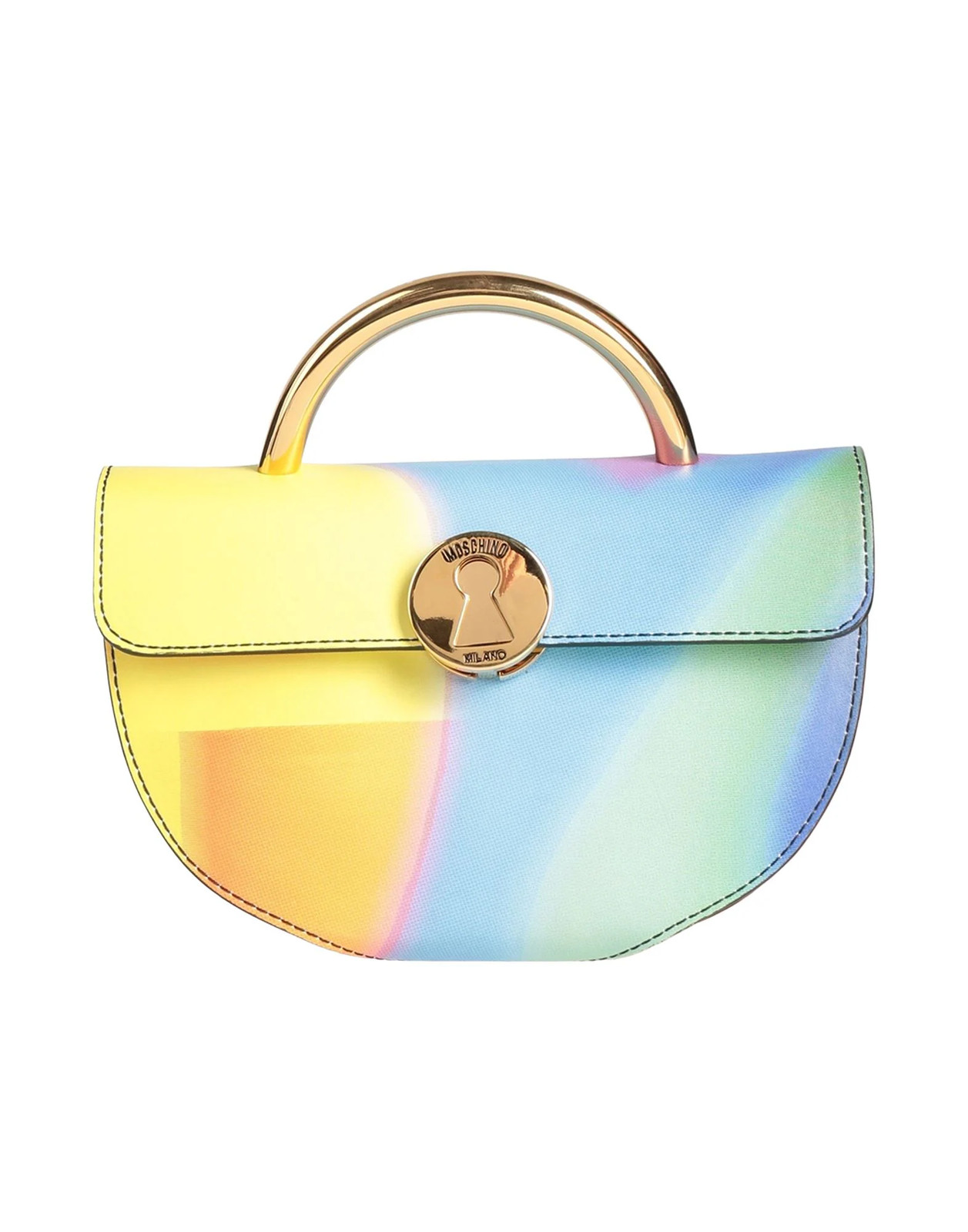 Moschino - Women - Textile fibres Flap bag - Yellow 189990₽