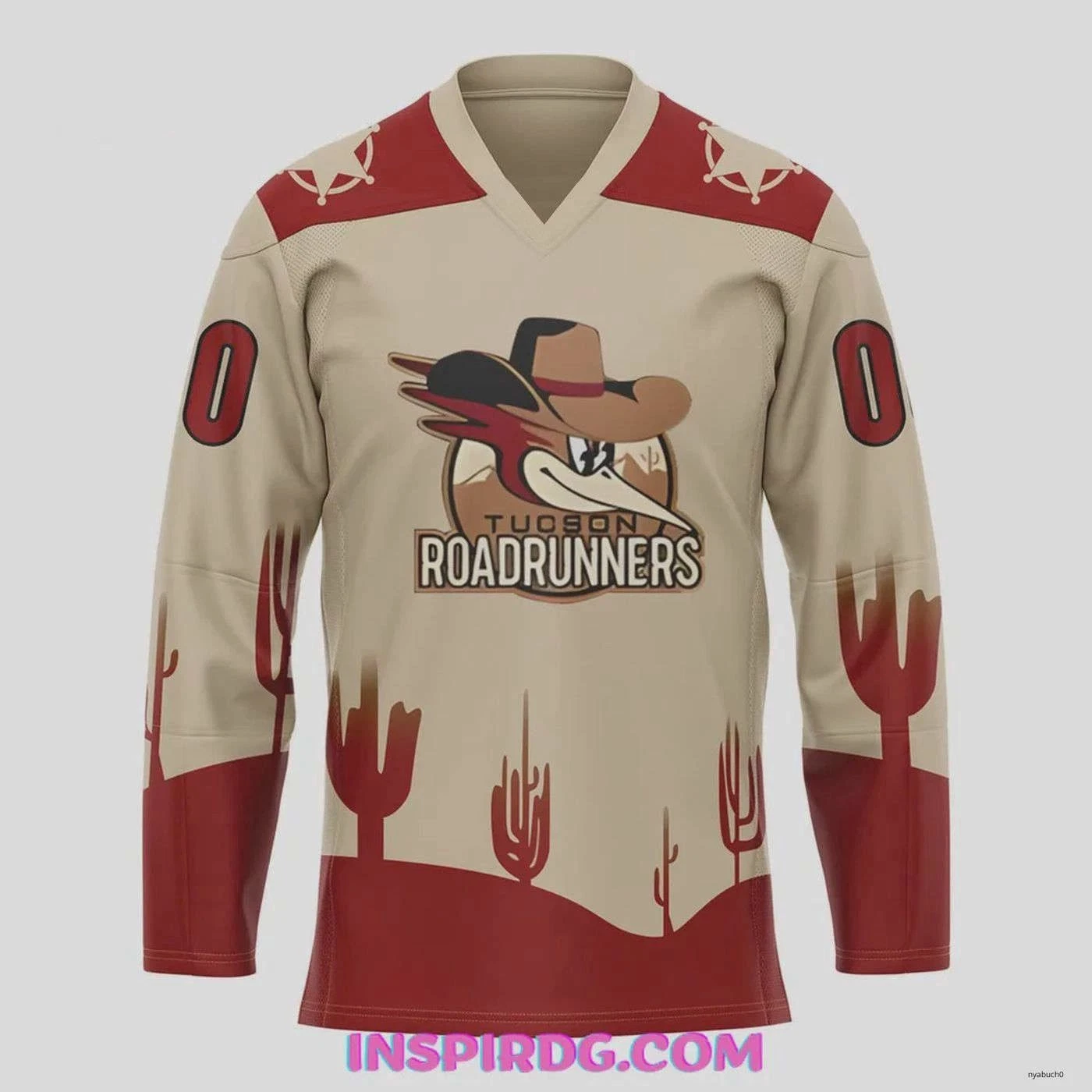 Personalized Tucson Roadrunners x Country Night 2025 Hockey Shirt