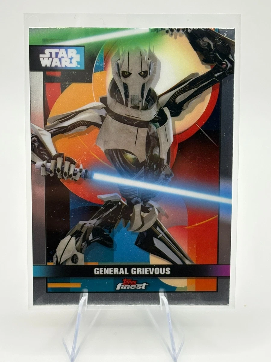 Topps General Grievous Star Wars Collectable Trading Cards for