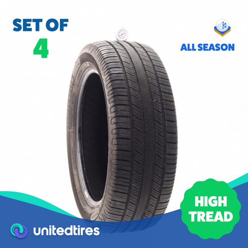 Set of (4) Used 245/50R20 Michelin Defender 2 102H - 9-9.5/32