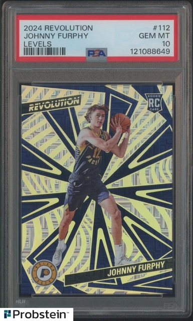 2024 Panini Revolution Levels #112 Johnny Murphy RC Rookie /25 PSA 10 POP 1