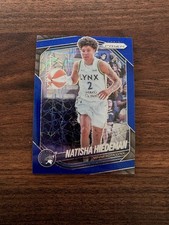 2025 Panini Prizm WNBA #53 Natisha Hiedeman Blue Velocity Prizm NM