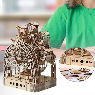 Ferris Wheels Model Self Assembly Educational 3D -Holzrätsel für den Urlaub