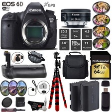 Canon EOS 6D DSLR Camera with 24mm f/2.8 STM Lens Bundle3