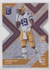 2018 Panini Elite Draft Picks Status Orange Die-Cut Variation Arden Key 11pj