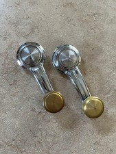 Vintage 1967-1972 Chevrolet Interior Window Crank Handle Gold Knob Pair Vintage 1967-1972 Chevrolet Interior Window Crank Handle Gold Knob Pair