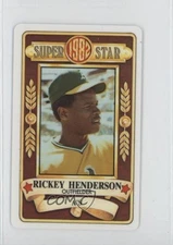 1982 Perma-Graphics/Topps Credit Cards Rickey Henderson #150-SS8223 HOF