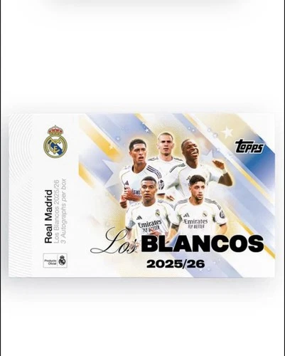 Topps Los Blancos Real Madrid 2025/26 - Sealed Neu & OVP