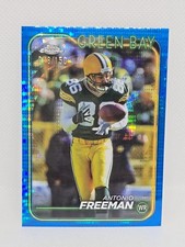 2024 Topps Chrome Antonio Freeman Blue Refractor #74 Green Bay Packers 48/150