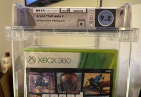 Grand Theft Auto V 5 &bull; WATA 9.2 B 1st Print &bull;Microsoft Xbox 360&bull; Not VGA/CGC
