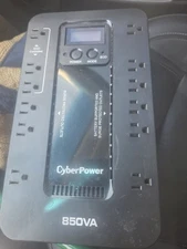 CyberPower Systems Back Up Eco Surger Protector UPS As Well As Battery Back Up