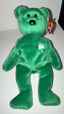 Ty Beanie Baby Erin The Bear 1997 Retired Plush Toy