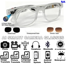 Smart glasses Real-time translation for Travel photography