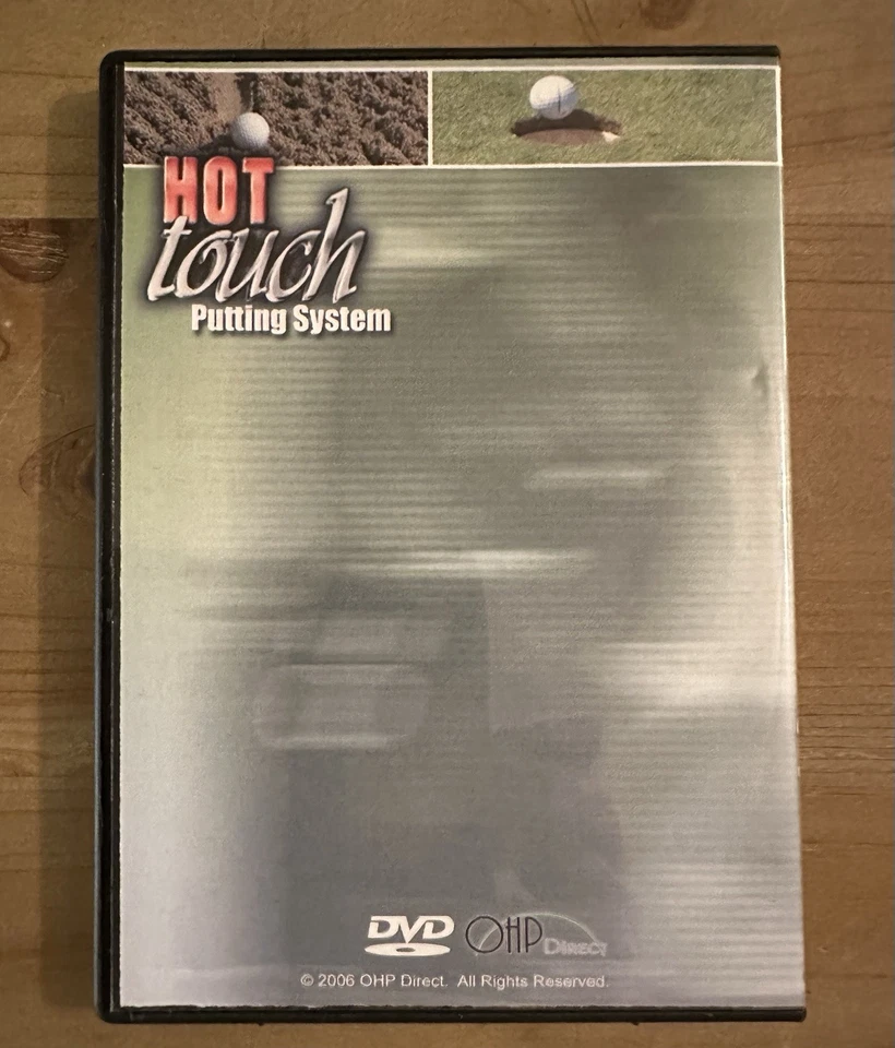 Hot Touch Putting System DVD Bobby Schaeffer Golf instruction how-to - Image 2 of 2