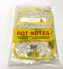Vintage Oven Mitt Cats NEW Pot Holder Hot Notes Set Retro Kitsch Kitchen NOS