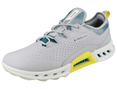 ECCO Biom C4 Herren Golfschuhe hellgrau Glattleder