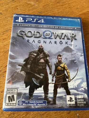 God of War Ragnarök (Sony PlayStation 4, 2022) Complete Very Good Condition