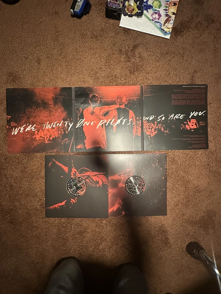 RARE twenty one pilots Blurryface Live Vinyl picture disc  - Image 3 of 4