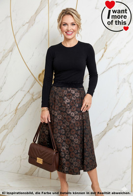 Designer Otto d'Ame · Rock Skirt · Faltenrock Ballonrock · Ausgestellt · DE 38