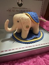 Steiff Mini Elephant Margaret Steiff museum 1980 on backing Card