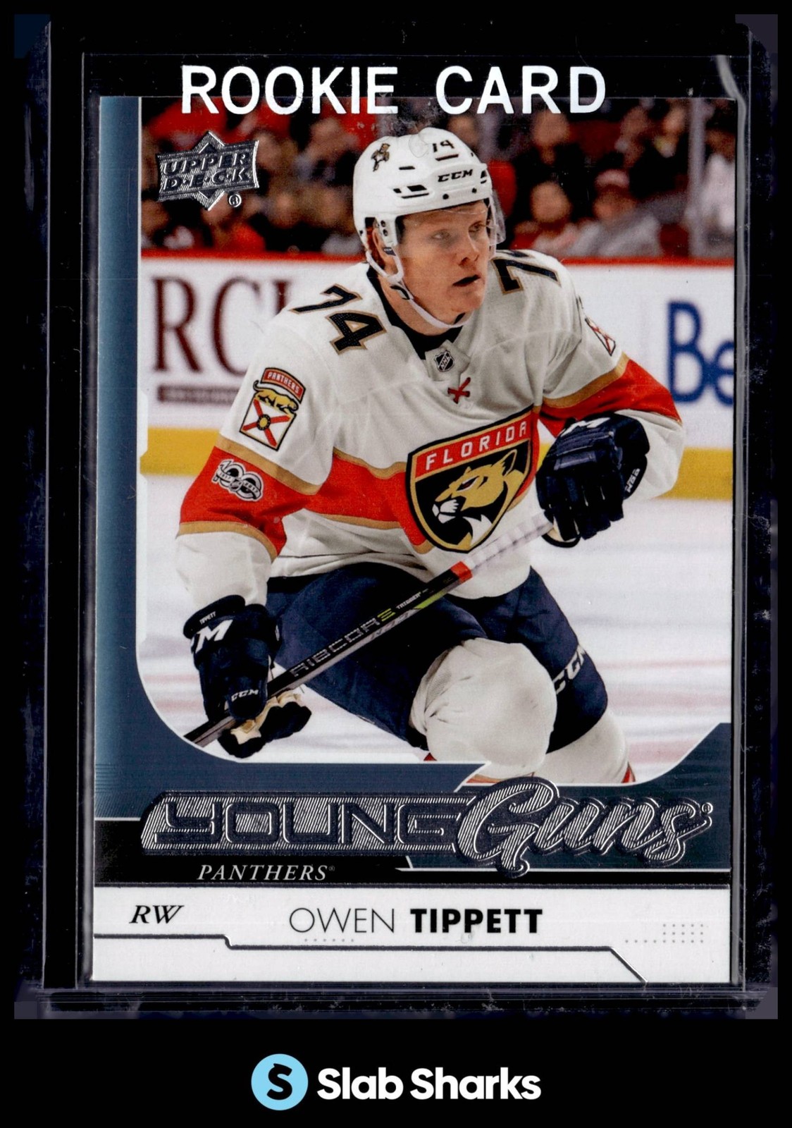 2017 UPPER DECK #469 OWEN TIPPETT YOUNG GUNS RC ROOKIE