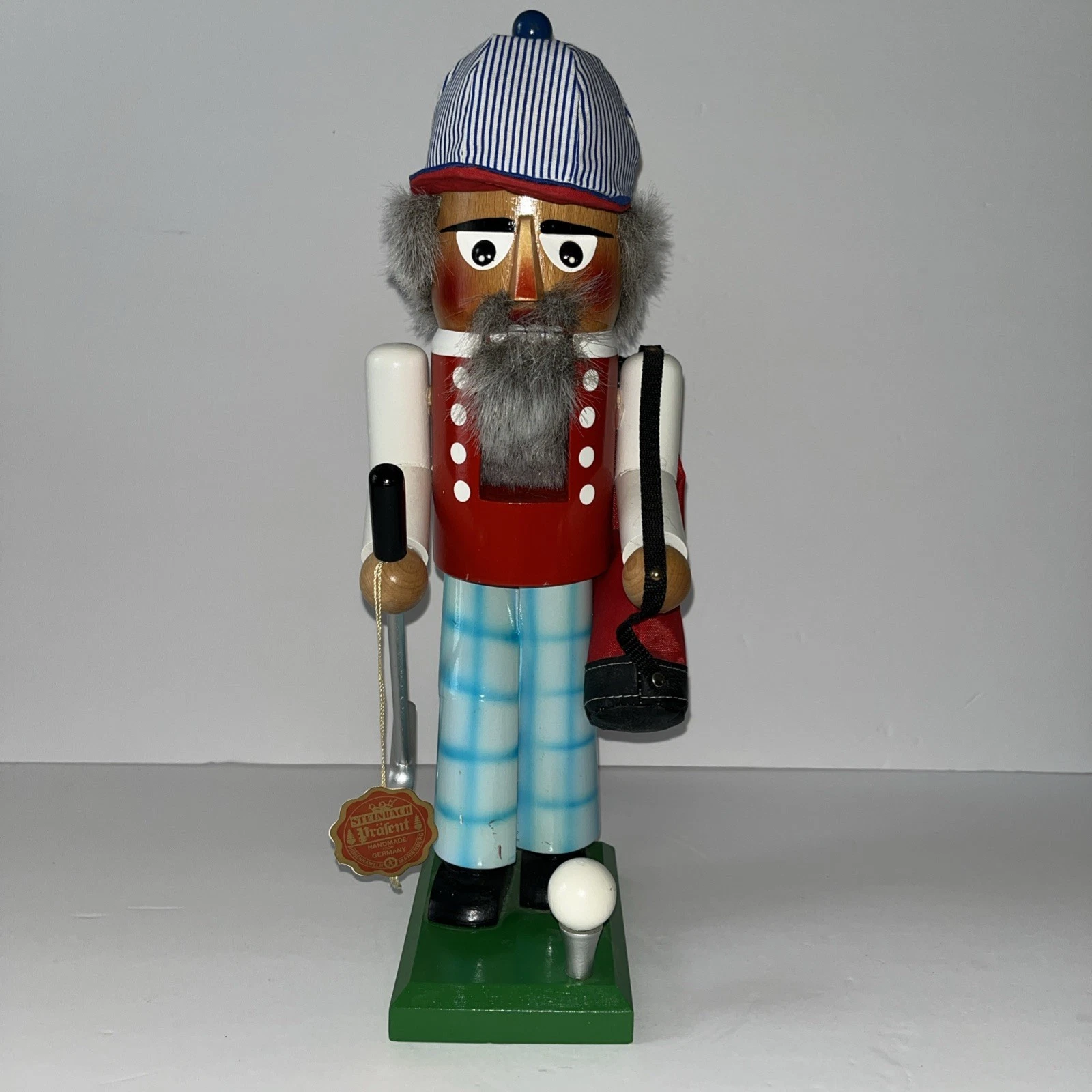 Vintage Steinbach Nutcracker Golfer Germany 14”