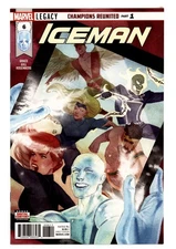 Iceman (3rd Series) #6 NM 9.4 2017  Kevin Wada Cover