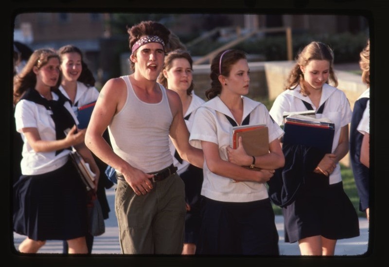 Rumble Fish Matt Dillon Diane Lane Camera Original Transparency Stamped 1982