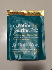 Etta Vita Sugar Free Creatine Taurine Pro Endurance 150 Gummies 8/2027