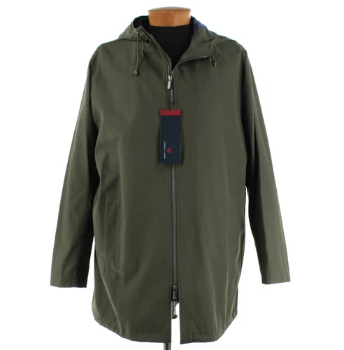 Cardinal of Canada NWD Hooded Raincoat Size XXL US (50) In Army Green - product listing photo