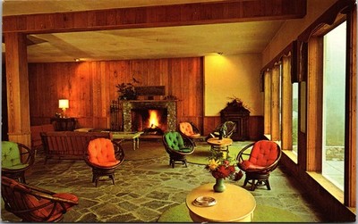 Little Switzerland, NC Chalet Motor Lodge/Blue Ridge Parkway/Fire/Interior-A113