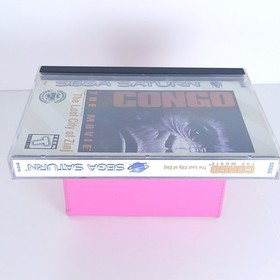 Congo: The Movie The Lost City of Zinj Sega Saturn CIB w/Manual + Reg Card