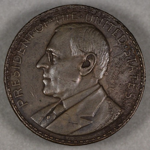 1920 Wilson Dollar Manila Mint Opening Bronze HK-450 Sea Salvaged
