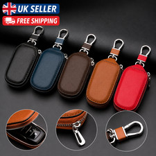 Pouch Purse Keys Organizer Zipper Car Keychain Covers Key Holder PU Leather UK