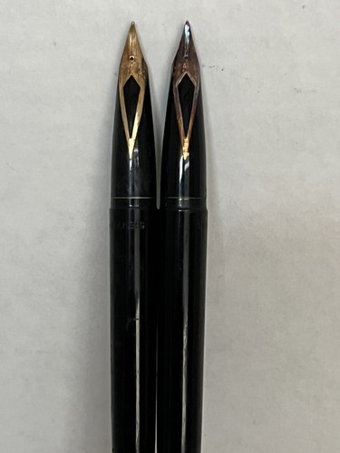 Vintage SHEAFFER White Dot Fountain Desk Pen 14k Gold nib (2) - Picture 5 of 8