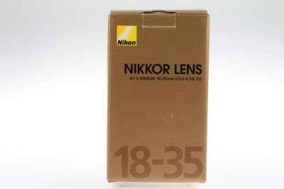 NIKON AF-S 18-35mm f/3,5-4,5 G ED - SNr: 234564