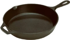 Lodge Logic L12SK3 13-1/4" Pre-Seasoned Cast Iron Skillet