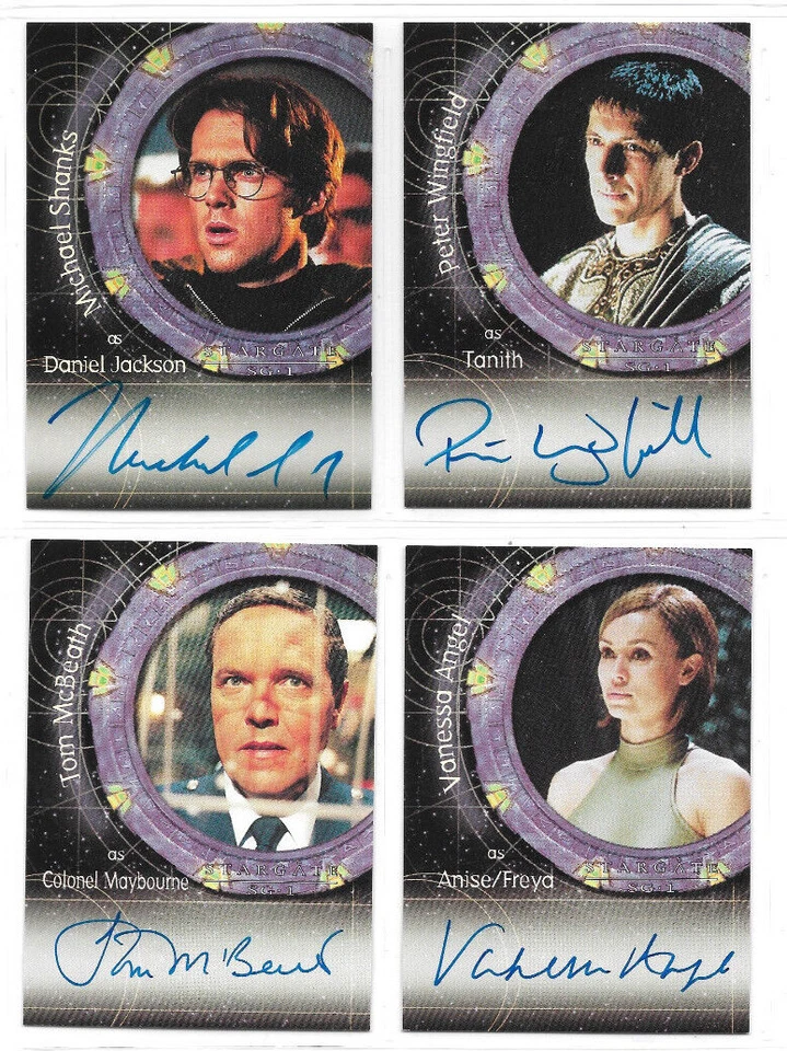 Stargate SG-1 Autograph Costume And Relic Card Selection NM Rittenhouse Archives - Image 4 of 4