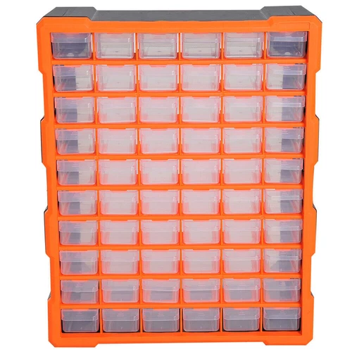 Storage Organizer Cabinet Plastic Parts Hardware Container Toy Bin 60-Drawers - Picture 13 of 13