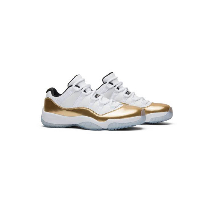 Nike Air Jordan 11 Retro Low Gold Closing Ceremony QS Sz 9.5 OVO
