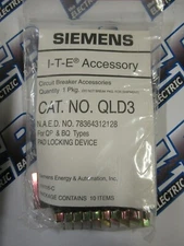 Siemens QLD3, (10) Pad Locking Devices for QP & BQ Circuit Breakers - NEW-B