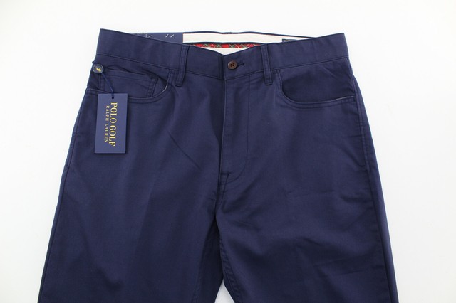 Ralph Lauren Polo Golf Navy Tailored Fit Jeans Style Stretch Pants 30x30 for sale online | eBay