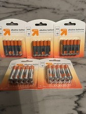 AAA Batteries - 50 ct , lot of 5/10 packs , Alkaline Batteries EXP 2032
