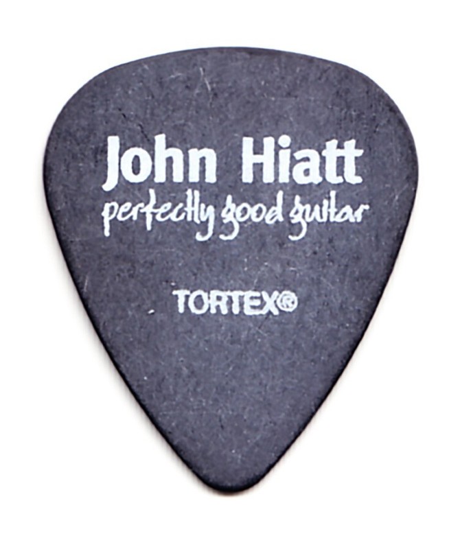 John Hiatt Black Guitar Pick - 1993 Tour