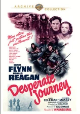 WB--Desperate Journey (DVD, 1942, WARNER BROTHERS)  ERROL FLYNN